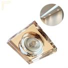 Spot Cristal Espelhado Rose Embutir Dicroica Lavabo Lup66
