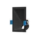 Spot De Embutir Angular Preto Aluminio Stella Sth8975pto