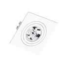 Spot de Embutir AR70 Quadrado Orientável Face Plana Branco Save Energy