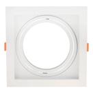Spot de Embutir Conecta AR111 Quadrado Recuado Branco DL146AR111W Bella