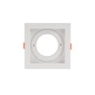 Spot de Embutir Conecta AR70 Quadrado Recuado Branco 13cm Evoled Spot de Embutir Conecta AR70 Quadrado Recuado Branco 13cm Evoled