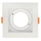Spot de Embutir Conecta MR16 Dicroica Quadrado Recuado Branco 10cm Evoled Spot de Embutir Conecta MR16 Dicroica Quadrado Recuado Branco 10cm Evoled