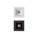 Spot de Embutir Luminária Led 1 foco 2w 3000k 34 Preto