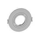 Spot de Embutir Mini Dicroica Redondo MR11 Face Plana Branco