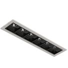 Spot De Embutir Mini Picco Led 14w 2700k Interlight 4993 Abs Cor Branco/preto 127/220v