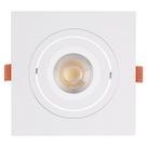 Spot de Embutir MR16 Quadrado Plano Branco MBLED
