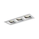 Spot de Embutir Newline Flat para 3 Lâmpadas AR70 GU10 Bivolt