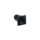 Spot De Embutir Nordecor Auko Ono Mini Quadrado Led Alto Irc 90 1w Bivolt Preto 3000k Luz Amarela 6535