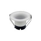Spot De Embutir Nordecor Eton Mini Redondo Led Alto Irc 90 12w Bivolt Branco 3000k Luz Amarela 6550
