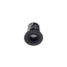 Spot De Embutir Nordecor Lun Redondo Led Alto Irc 90 3w Bivolt Preto 2700k Luz Amarela 6503
