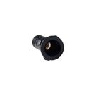 Spot De Embutir Nordecor Noa Mini Redondo Led Alto Irc 90 1w Bivolt Preto 2700k Luz Amarela 6499