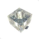 Spot De Embutir Nyx Cubo De Cristal Led Branco Quente 3200k 3w