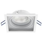 Spot de Embutir PAR20 Quadrado Recuado Branco Interlight
