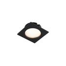 Spot De Embutir Para Móvel Stella Móbili Quadrado Led Alto Irc 90 2,5w Bivolt Preto - 3000k - Luz Amarela