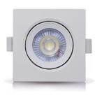 Spot de Embutir Quadrado 5W 6000K Bivolt - Luxor - SPOT-QD-5W-6000K