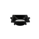 Spot de Embutir Quadrado Recuado Preto 9cm Led 5W 6500K Bivolt Spot de Embutir Quadrado Recuado Preto 9cm Led 5W 6500K Bivolt