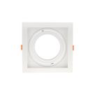 Spot De Embutir Recuado Blumenau Clean Para Lâmpada Par 30 E27 Quadrado Bivolt