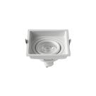 Spot de Embutir Recuado Loyo Pro MR16 GU10 Quadrado Branco Nordecor Iluminação