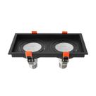 Spot de Embutir Recuado Nordecor Loyo para 2 Lâmpadas Par 20 E27 Spot de Embutir Recuado Nordecor Loyo para 2 Lâmpadas Par 20 E27