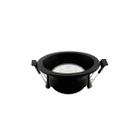 Spot de Embutir Redondo Recuado Preto 9cm Led 5W 3000K Bivolt