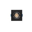 Spot De Led De Embutir Recuado Stella Easy Evo Mr11 Quadrado 3w Bivolt Preto - 3000k - Luz Amarela Spot De Led De Embutir Recuado Stella Easy Evo Mr11 Quadrado 3w Bivolt Preto - 3000k - Luz Amarela