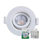 Spot De Led Embutir Alltop Mr11 Redondo 3W Bivolt Taschibra 6500K Branca Fria