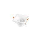 Spot de Led Recuado Blumenau 3W Quadrado Branco Bivolt Spot de Led Recuado Blumenau 3W Quadrado Branco Bivolt