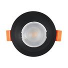 Spot de Led Recuado Embutir Redondo 3W Bivolt Preto Blumenau