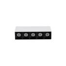 Spot De Sobrepor Astraled Downlight Evon Led 10w Bivolt Branco / Preto - 3000k - Luz Amarela