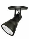 Spot De Sobrepor Hol Circular E27 Preto Taschibra