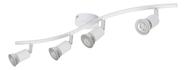 Spot De Sobrepor Retangular 4 Lampadas Branco Inspire Spot De Sobrepor Retangular 4 Lampadas Branco Inspire