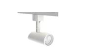 Spot dicróica para trilho pipe branco 6x11,5cm