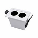 Spot Duplo Downlight Powerus Embutir 38 LED 4W Br. Quente NORDECOR ST2990 Spot Duplo Downlight Powerus Embutir 38 LED 4W Br. Quente NORDECOR ST2990