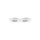 Spot Duplo Embutido Sistema Click 2L Dicroica MR16 GU10 BR Spot Duplo Embutido Sistema Click 2L Dicroica MR16 GU10 BR