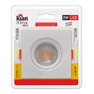 Spot Emb.03W Led 3000K Quad Kian Spot Emb.03W Led 3000K Quad Kian