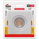 Spot Emb.03W Led 3000K Quad Kian Spot Emb.03W Led 3000K Quad Kian