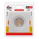 Spot Emb.03W Led 3000K Quad Kian Spot Emb.03W Led 3000K Quad Kian