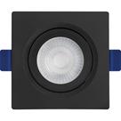Spot Emb.05W Led 6500K Quadr B_D Preto Spot Emb.05W Led 6500K Quadr B_D Preto