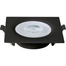 Spot Emb.06W Led 6500K Quadr Blumenau Preto Spot Emb.06W Led 6500K Quadr Blumenau Preto