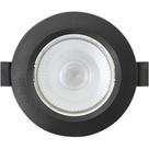 Spot Emb.08W Led 3000K Red Blumenau Preto Spot Emb.08W Led 3000K Red Blumenau Preto