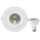 Spot Emb Face Plana PAR20 + 1 Lâmpada LED 6W 2700K E27