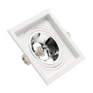 Spot Embutido Face Recuada AR111 Quadrado Branco Save Energy SE.330.1064