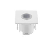 Spot embutido para movel mini quadrado branco 1W led incluso 3.000K Bivolt - Skylilht