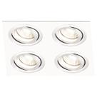 Spot Embutido Quad Ecco 4 x ar111 Branco Spot Embutido Quad Ecco 4 x ar111 Branco