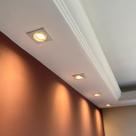 Spot Embutido Teto Gesso Direcionavel Luminarias Quadrado Embutir