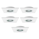 Spot Embutido Teto Quadrado Plano Br Dicroica Gu10 Il0074 (05 UNIDADES)