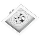 Spot Embutir AR70 Quadrado Recuado Branco Save Energy SE-330.1048