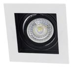 Spot Embutir Conecta Br/ Preto Click Bella DL146DICWB MR16 ST2348