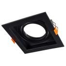 Spot Embutir Conecta Preto ABS Click Dl146AR70W Bella + LED BF ST2341