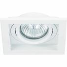 Spot Embutir Dicroica MR11 Conecta Quadrado Branco NS7351B Bella Spot Embutir Dicroica MR11 Conecta Quadrado Branco NS7351B Bella